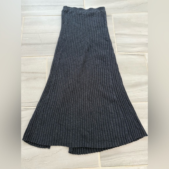 Free People Better Days Midi Skirt - charcoal - Picture 5 of 6